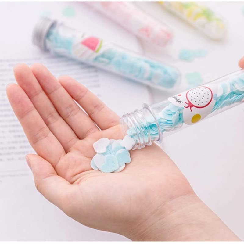 Flower Tube Portable Paper Soap (Pack of 2)