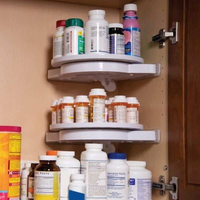 Spinning Corner Storage Organizer