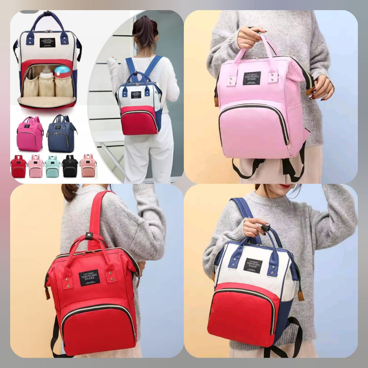 β¨ Expandable Mummy Bag β Spacious & Stylish! ππ