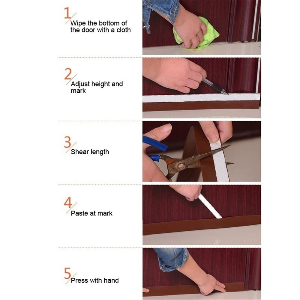 5M Flexible Door Bottom Sealing Strip