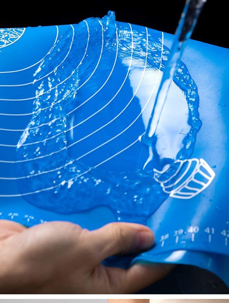 Silicone Baking Mat 50x40cm Nonstick Baking Mats Anti-Slip Dough Heat Resistant, BPA Free