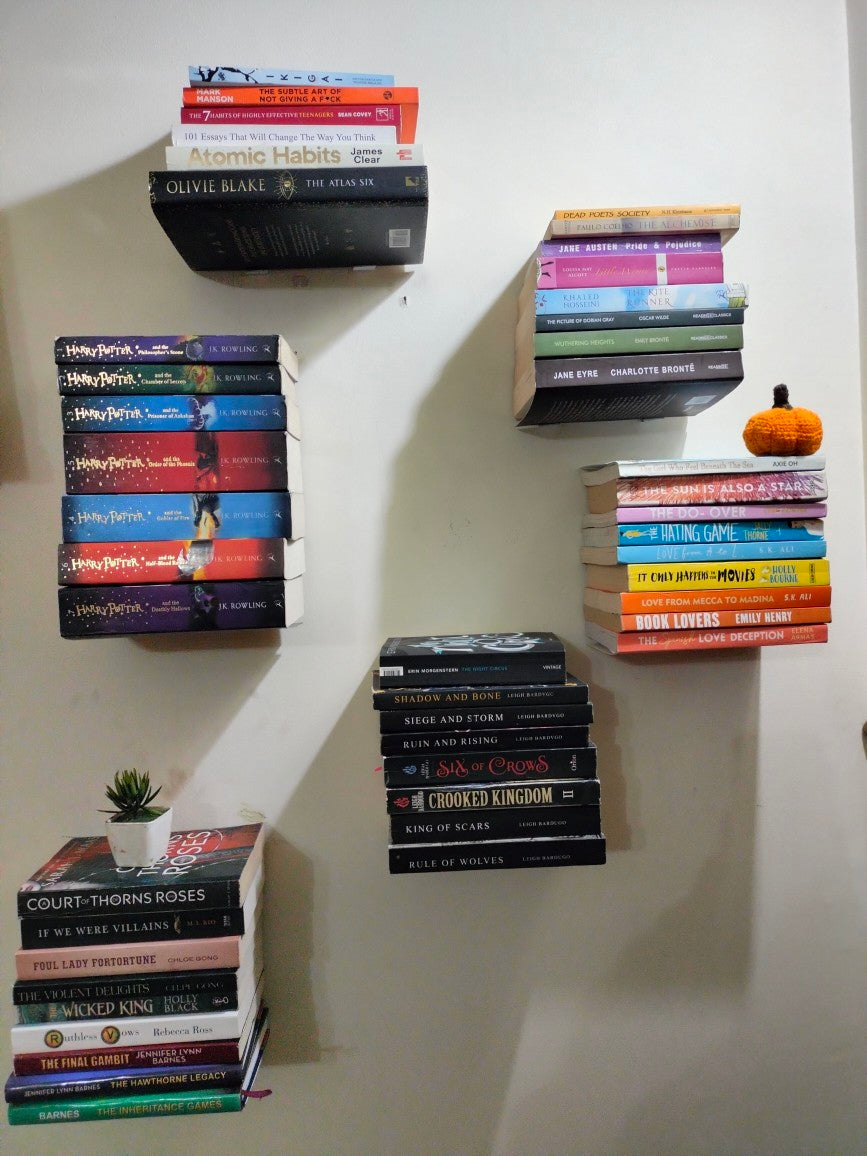 FloatShelf™ Invisible Metal Floating Bookshelf (Pack of 2/4/6)