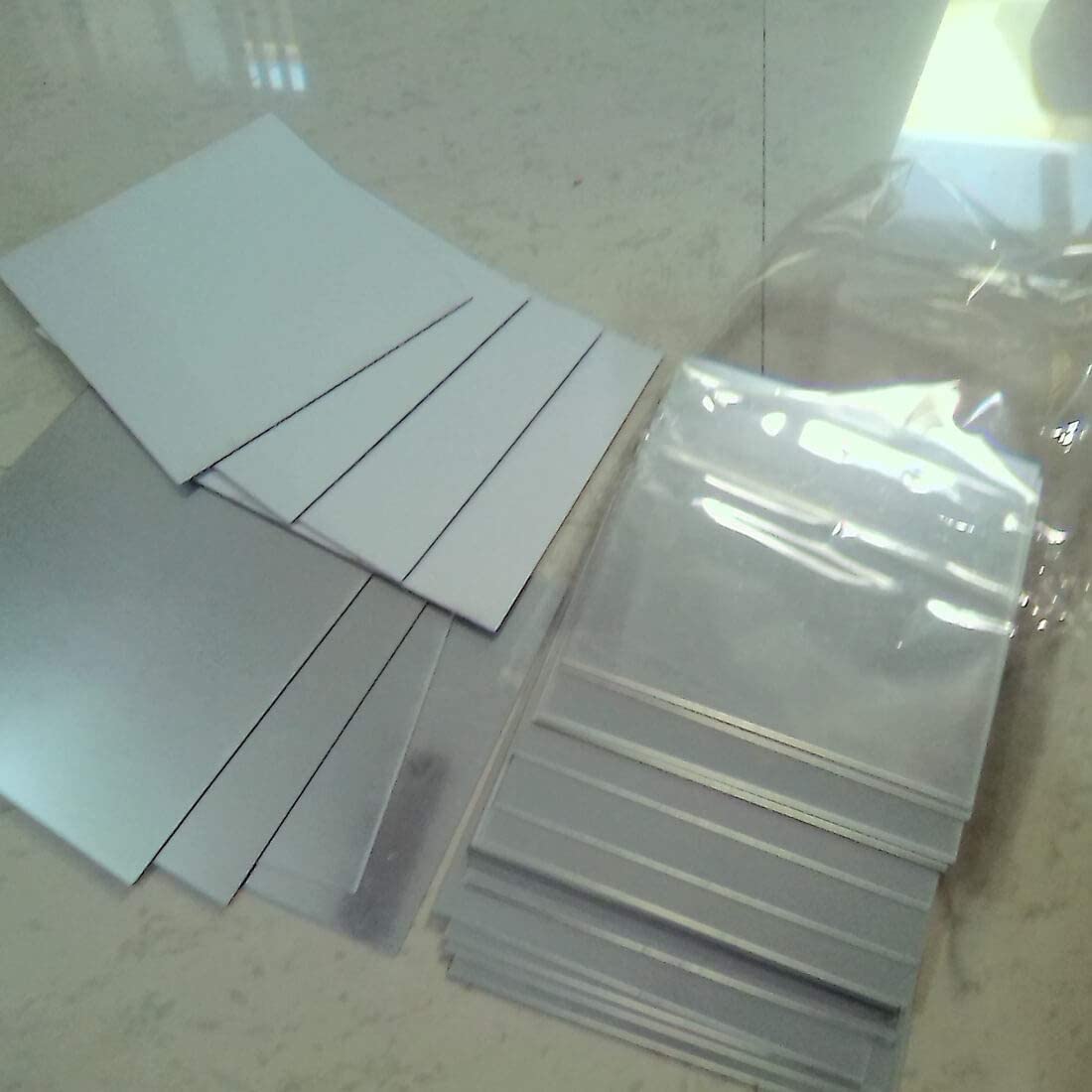 12pcs Square Mirror Tile Adhesive DIY Wall Sticker 15cmx15cm