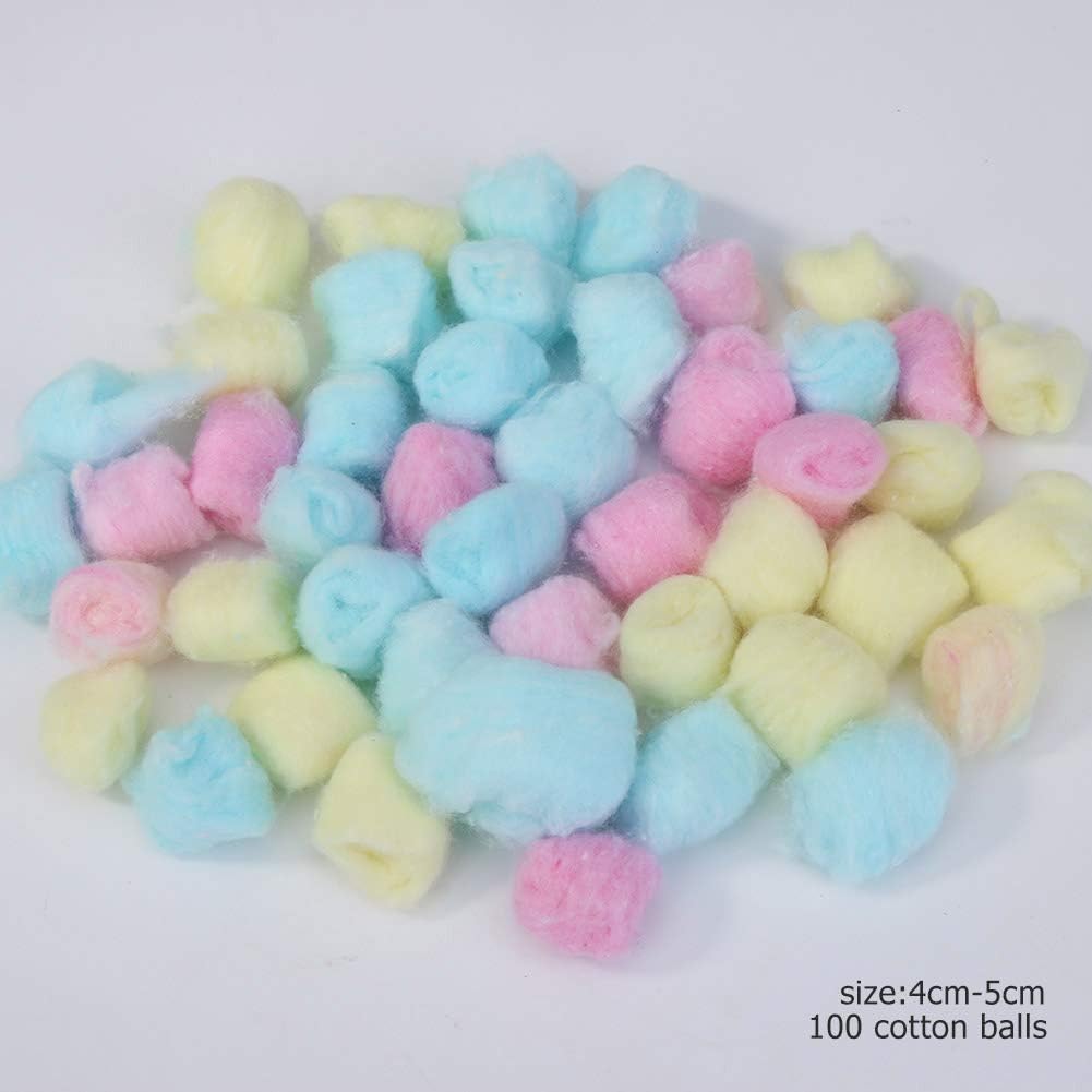 🧁 Soft Cotton Candy Balls (Pack of 2) 🍬