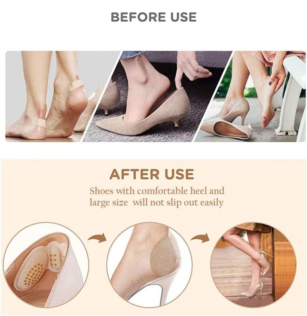 🦋 Butterfly Heel Cushion Pads – Anti-Wear Comfort Insoles (10 Pairs)