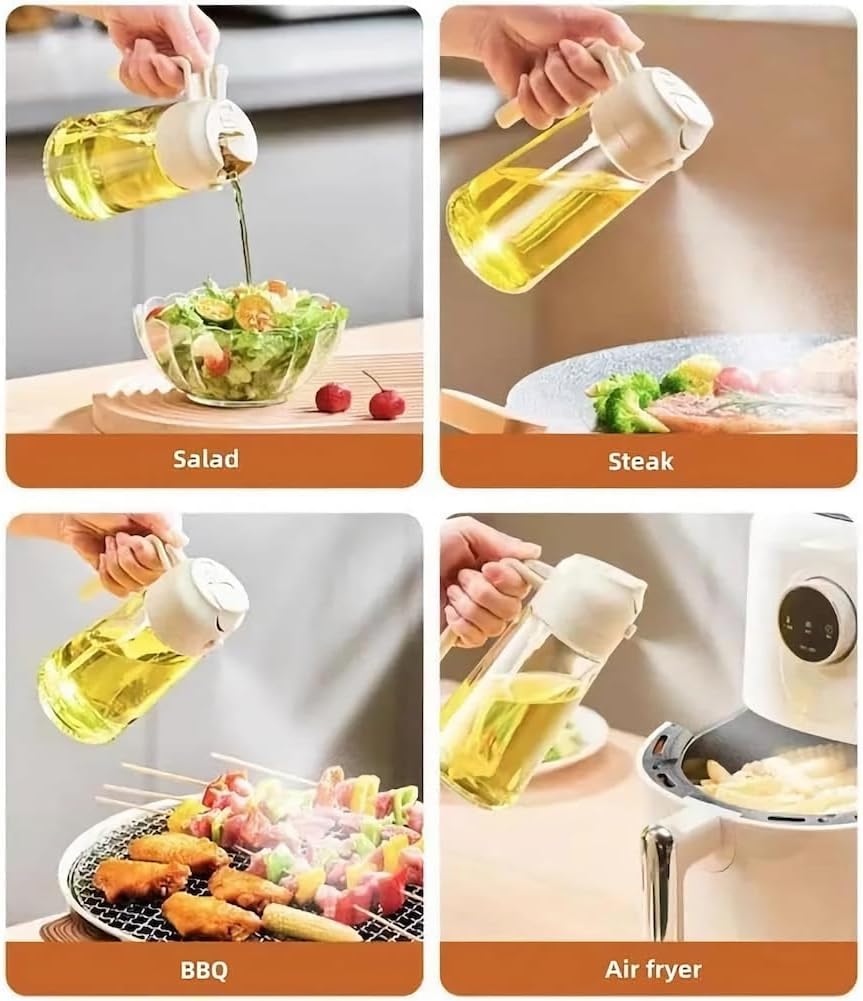 A "2 in 1 Oil Spray Jug"