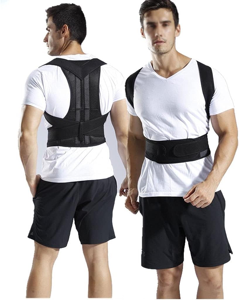 🦴 Back Posture Corrector Belt (With Metal Rods)