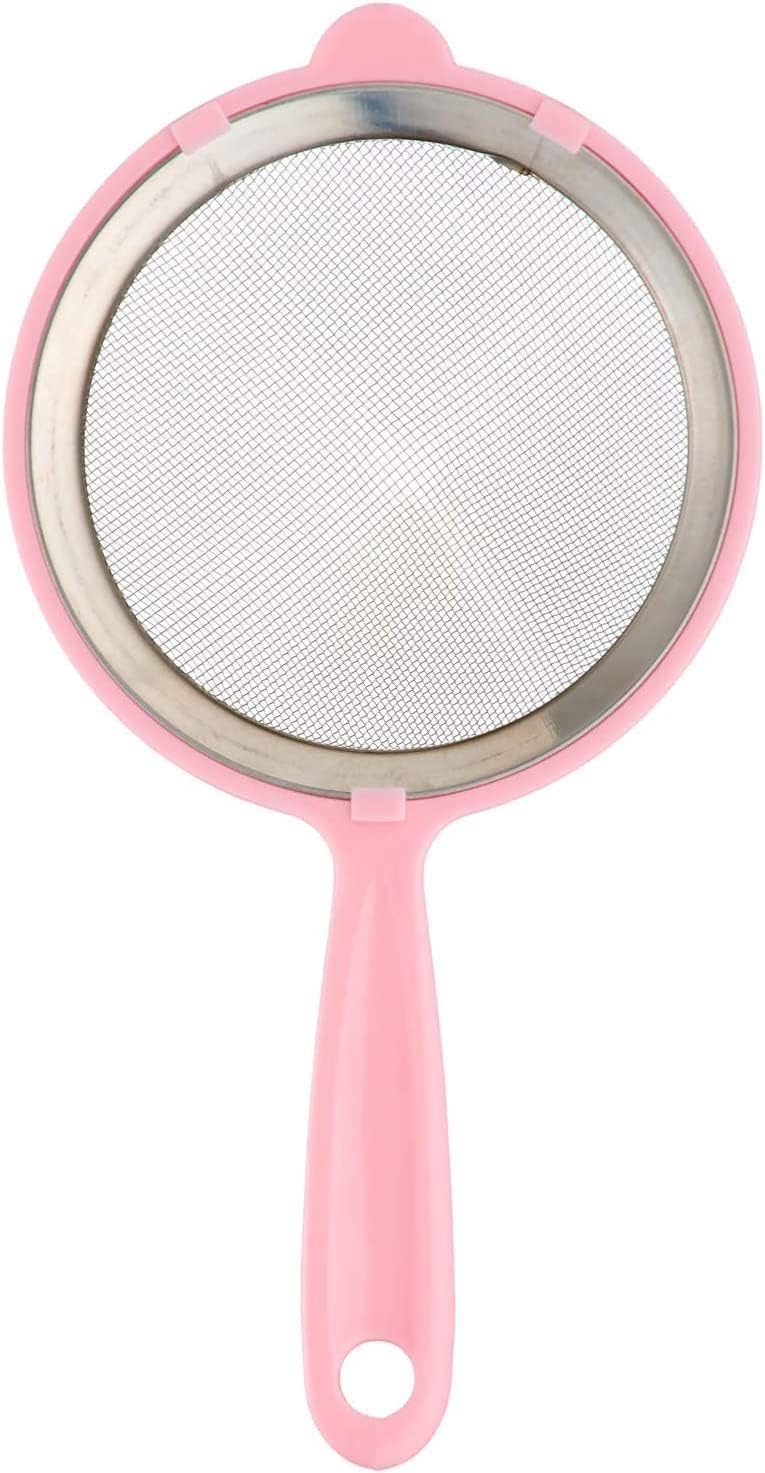 Elite Kitchen 5-Inch Tea & Flour Strainer – Rustproof Steel Sieve