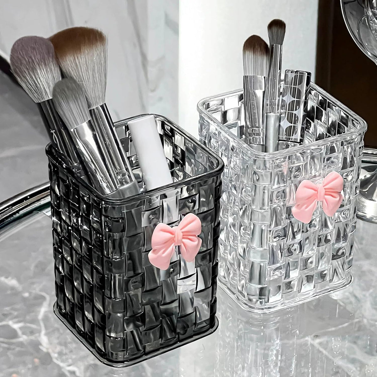 🎀 Luxury Crystal Desktop Storage Organizer🎀