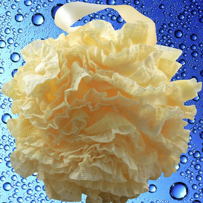 Glow & Protect Combo – Body Scrub Loofah with Waterproof Shower Caps