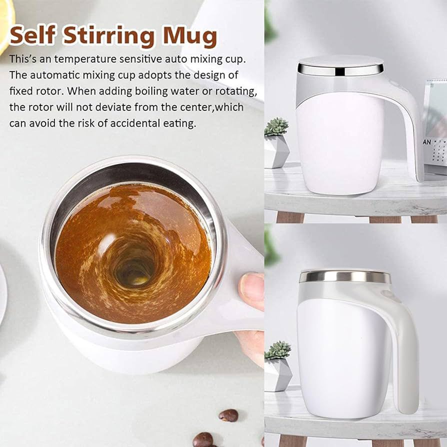 Automatic Magnetic Self-Stirring Coffee Mug