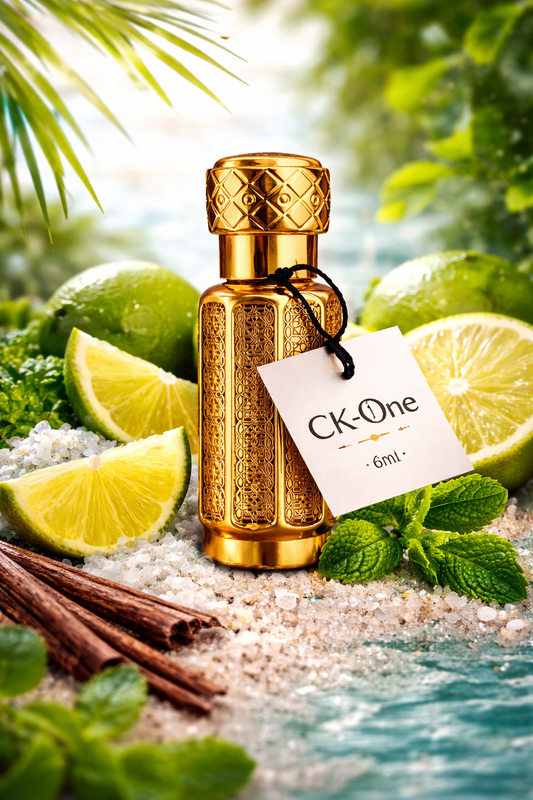 CK-One Perfume Oil – 6ml Fresh Citrus Attar