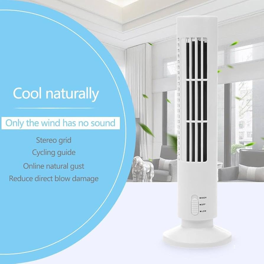Mini USB Bladeless Air Cooler Fan