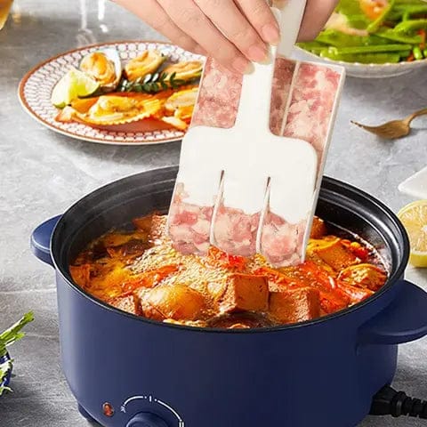 Triple Meat Ball Maker, Meat Tool With Spoon, Fried Fish Beef Meat Making Balls Mold
