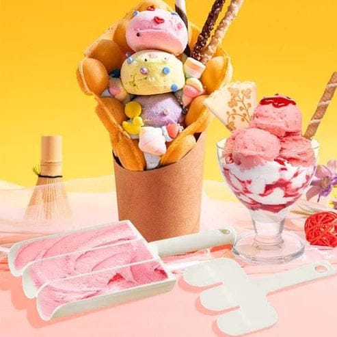 Triple Meat Ball Maker, Meat Tool With Spoon, Fried Fish Beef Meat Making Balls Mold