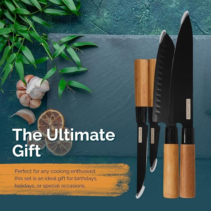 Japanese Knives Set – 4 Piece Premium Collection
