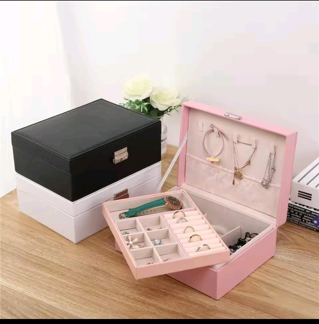 Double Layered Big Size Jewellery Box