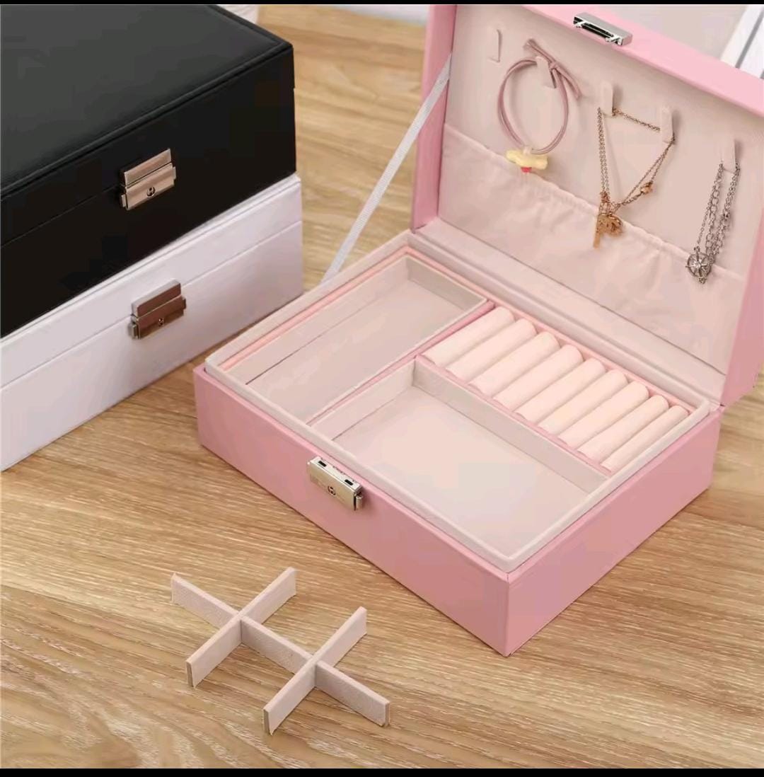 Double Layered Big Size Jewellery Box