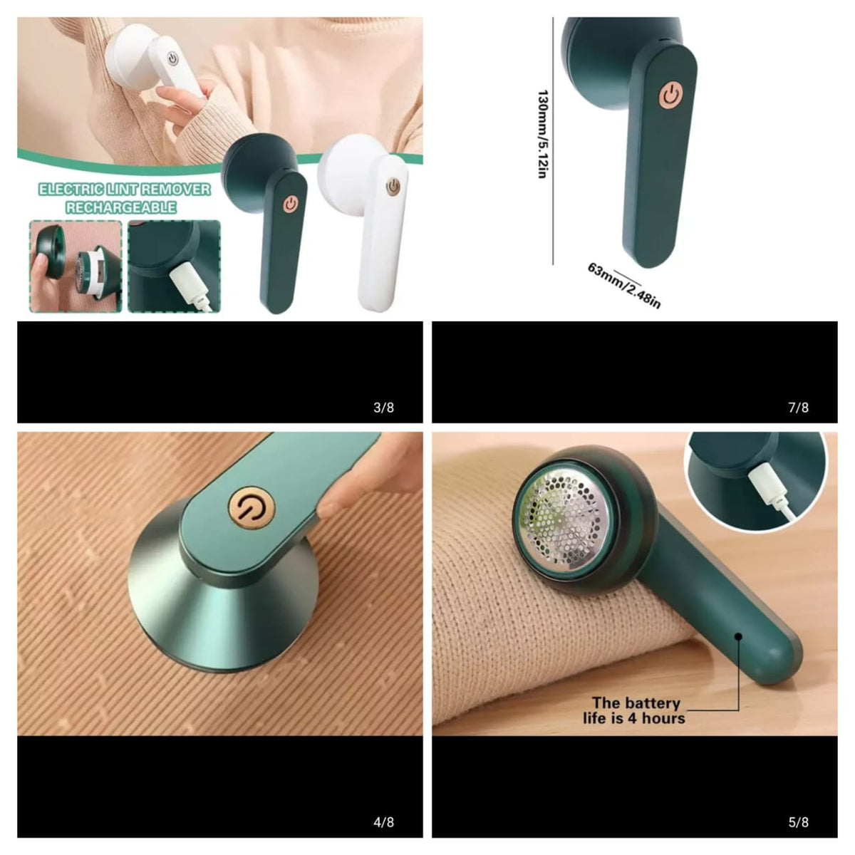 ✨ Rechargeable Electric Lint Remover 🧶