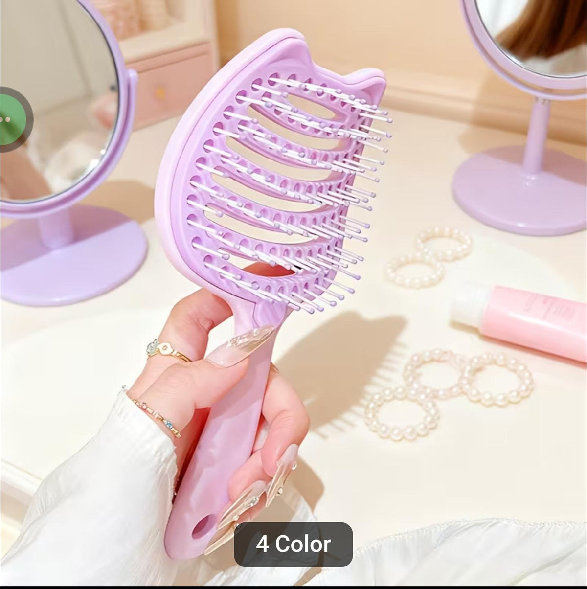 ✨ Fluffy Detangling Hair Brush ✨