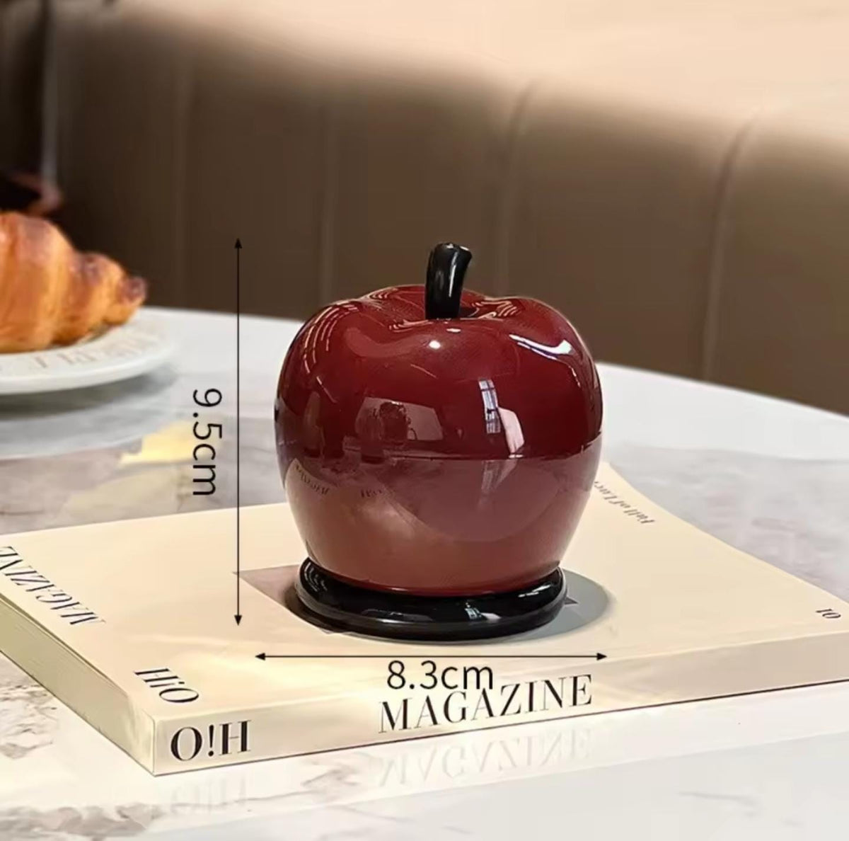 🍎 Apple-Shaped Multi-Purpose Toothpick & Cotton Bud Holder🍎