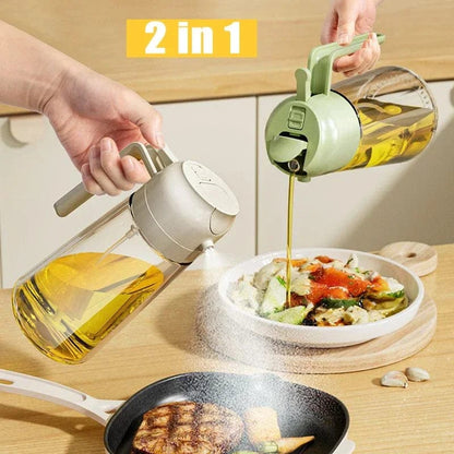 Pure Drip Oil Sprayer & Dispenser Bottle