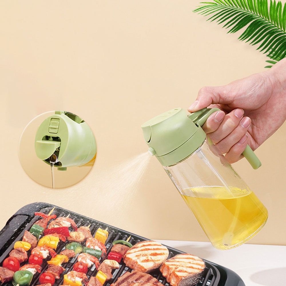 Pure Drip Oil Sprayer & Dispenser Bottle