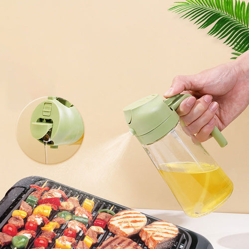 Pure Drip Oil Sprayer & Dispenser Bottle