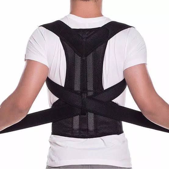 🦴 Back Posture Corrector Belt (With Metal Rods)