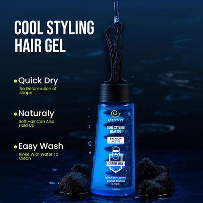 ECRIN Long-Lasting Cool Style Hair Gel – 280ml
