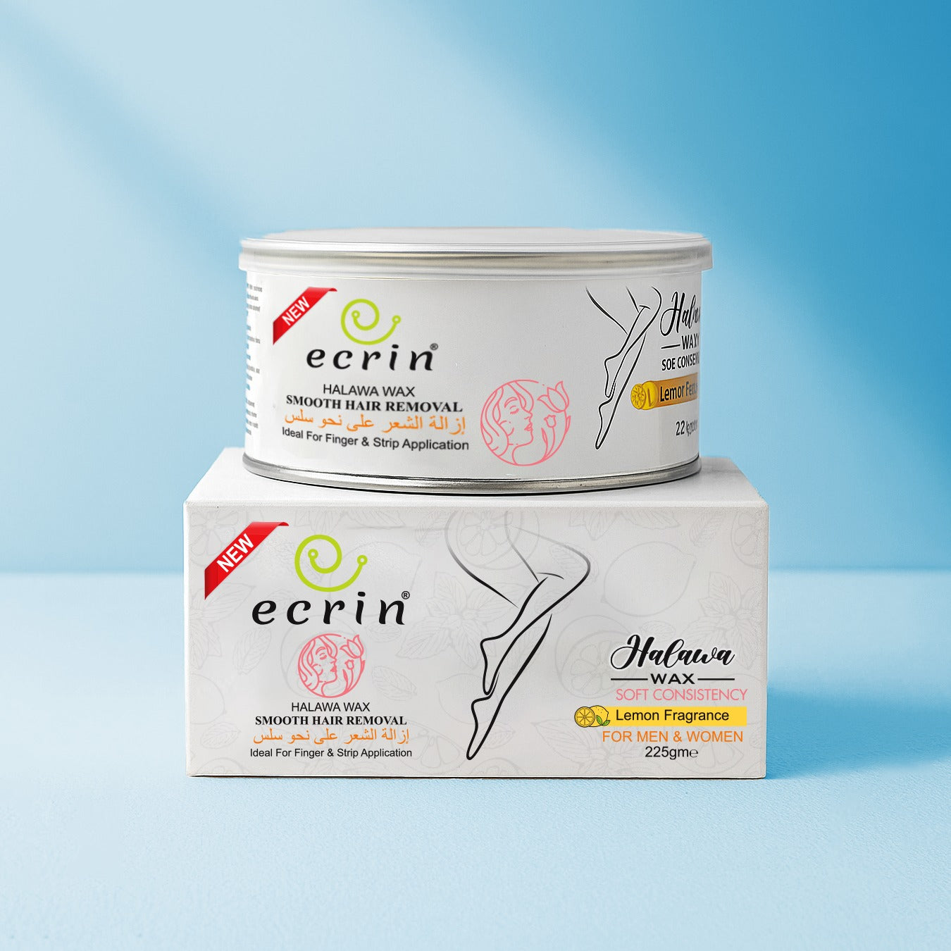 Ecrin Lemon Glow Halawa Wax