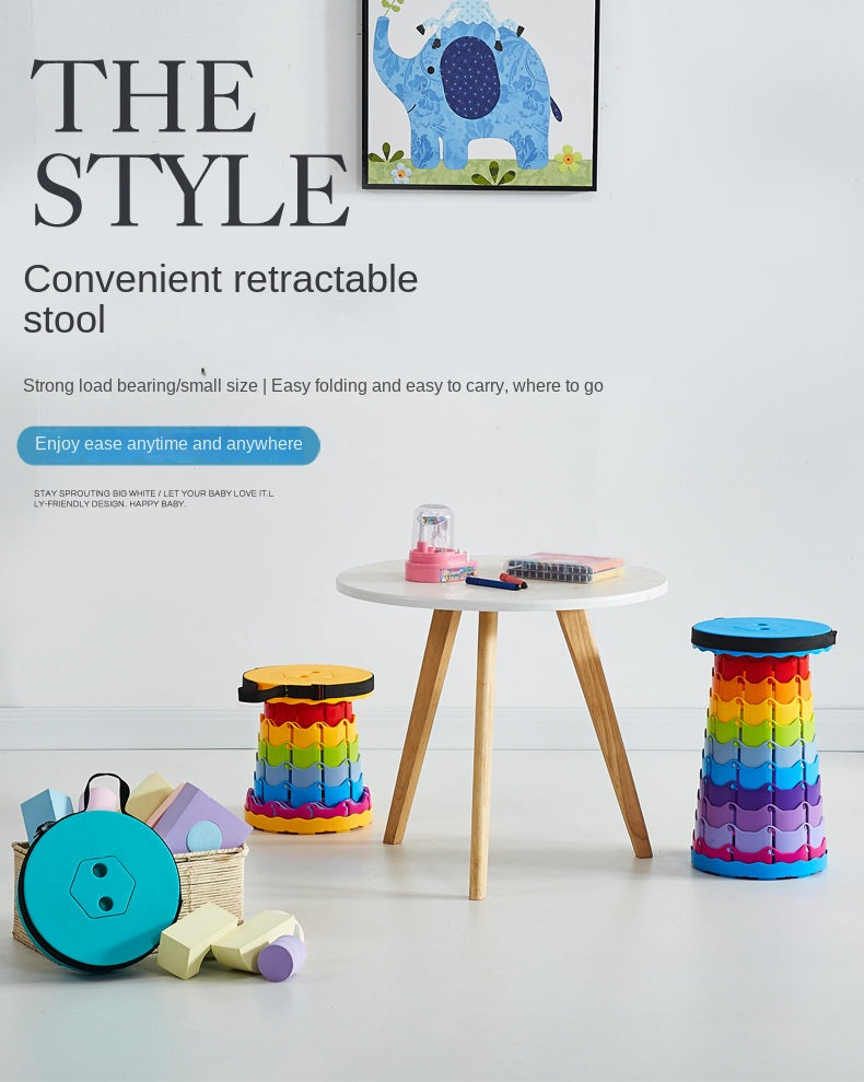 Quick Seat Retractable Folding Stool