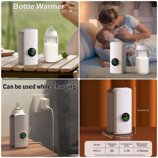 🌙 Warm & Glow Portable Baby Bottle Warmer