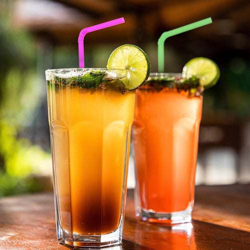 Colourful Flexible Straws – 50 Pieces