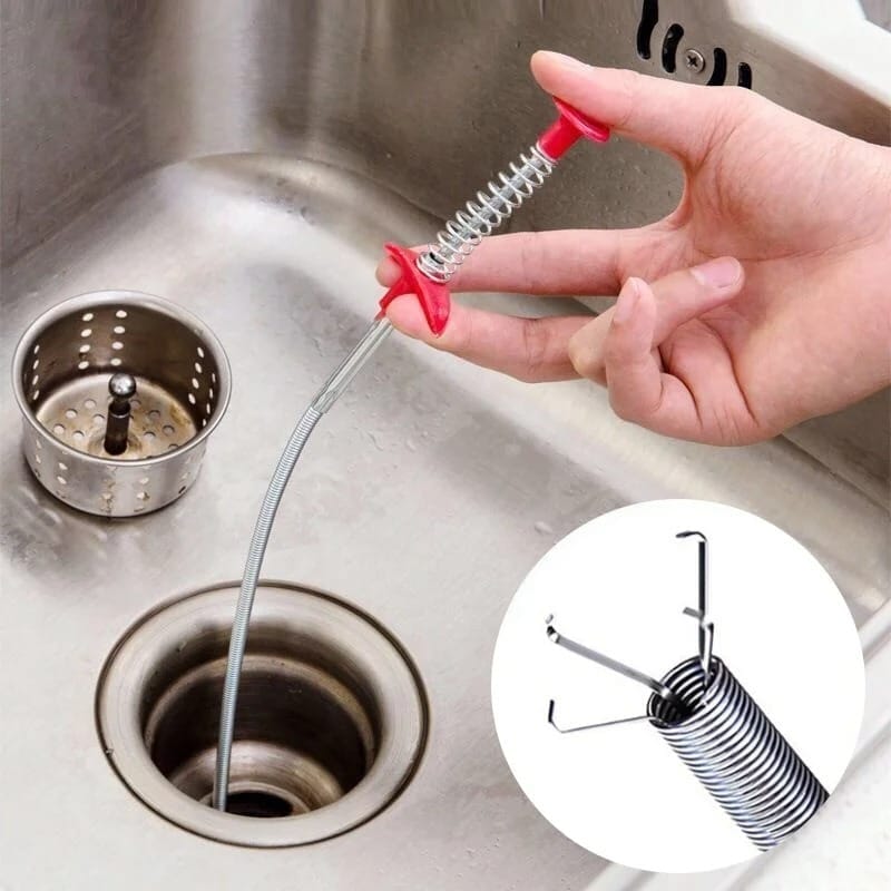 🛠️ 90cm Stainless Steel Sink Drain Cleaning Tool🛠️