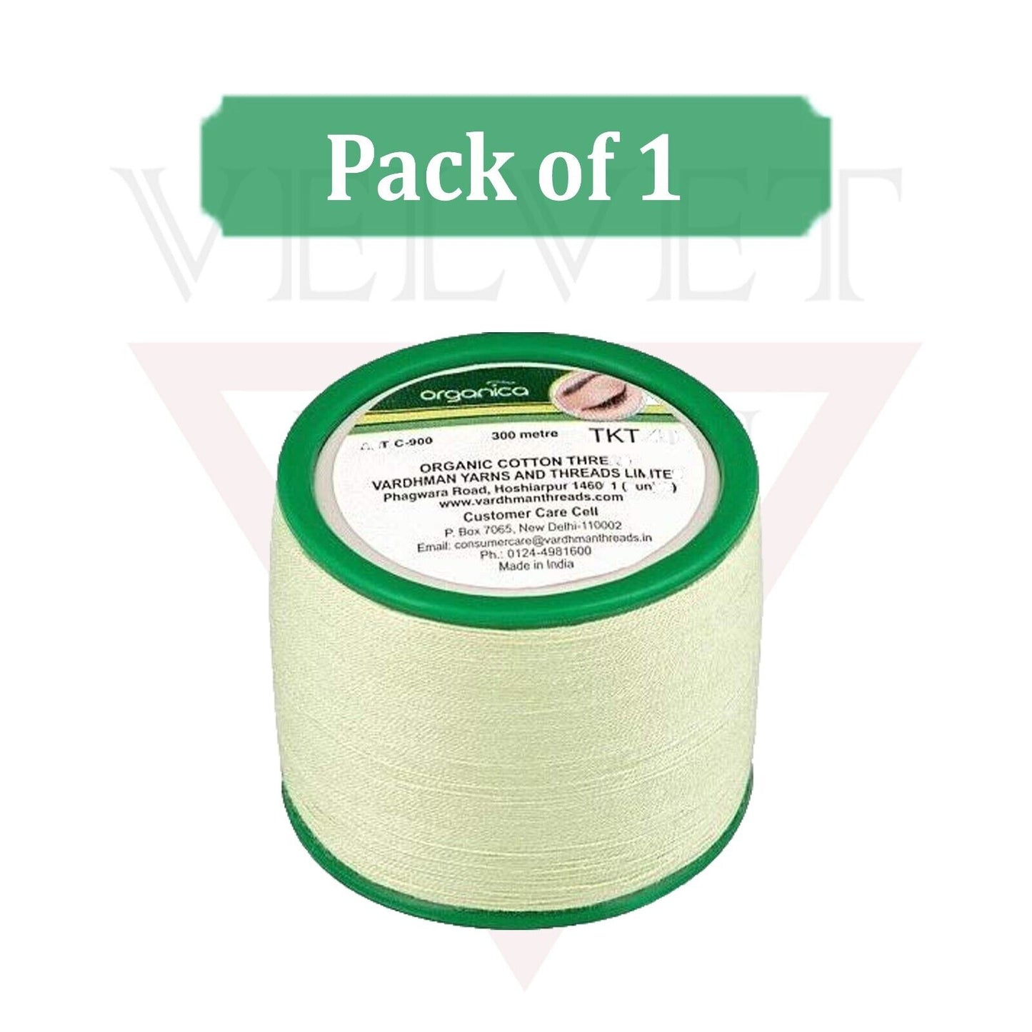 1X Organica Antiseptic Eyebrow Threading Thread Facial Hair Remover Salon