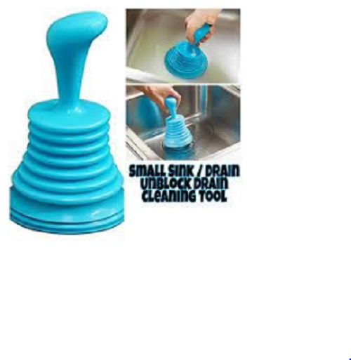 1PC Bathroom Kitchen Unblock Toilet Waste Sink Dirt Clog Remover Drainer Small Pump - Mashkoor.pk