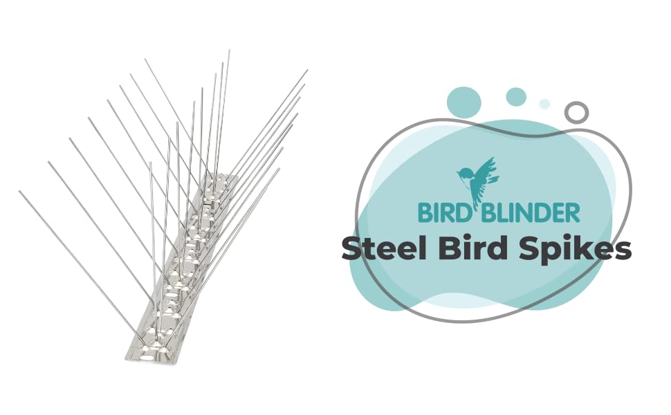 Bird Repeller Anti Birds Anti Pigeon Spike to Get Rid of Unwanted Pigeons and Scare Birds Pest Control Bird Repellent Garden Supplies - Mashkoor.pk